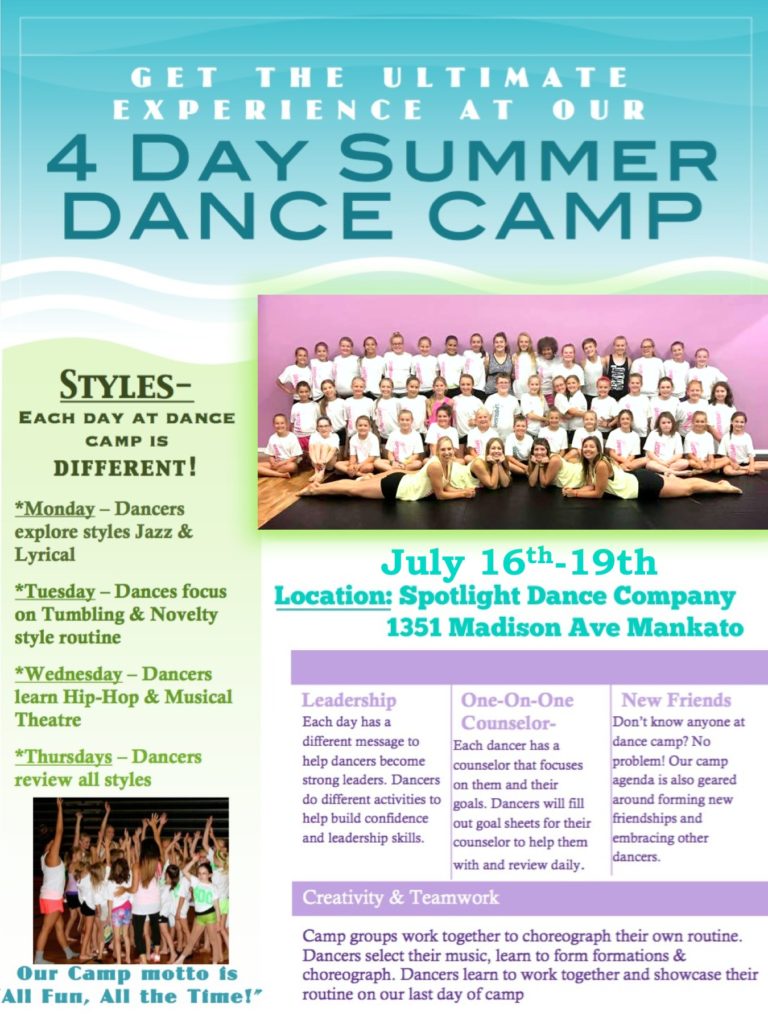 Camp2 Spotlight Dance Company