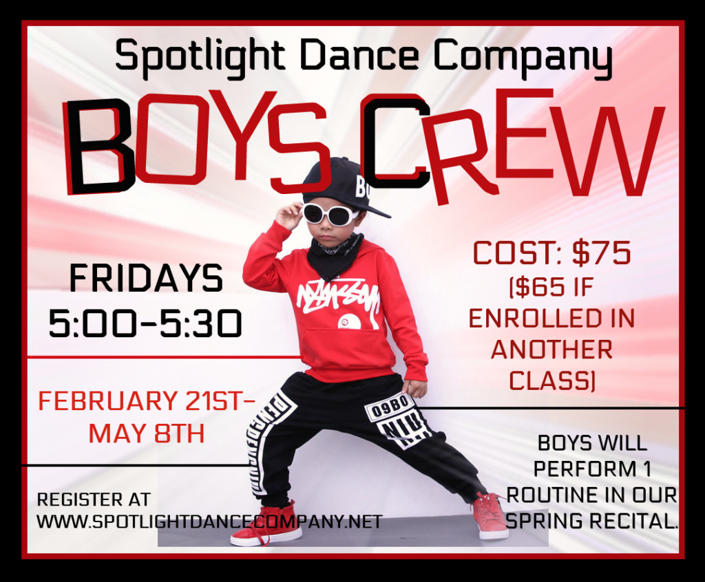 BOYSCREW Spotlight Dance Company