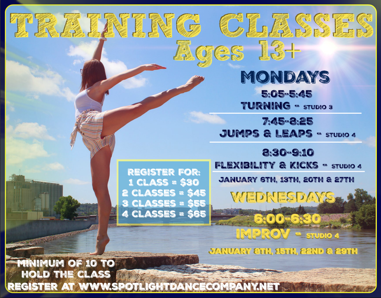 TrainingAges13+ Spotlight Dance Company