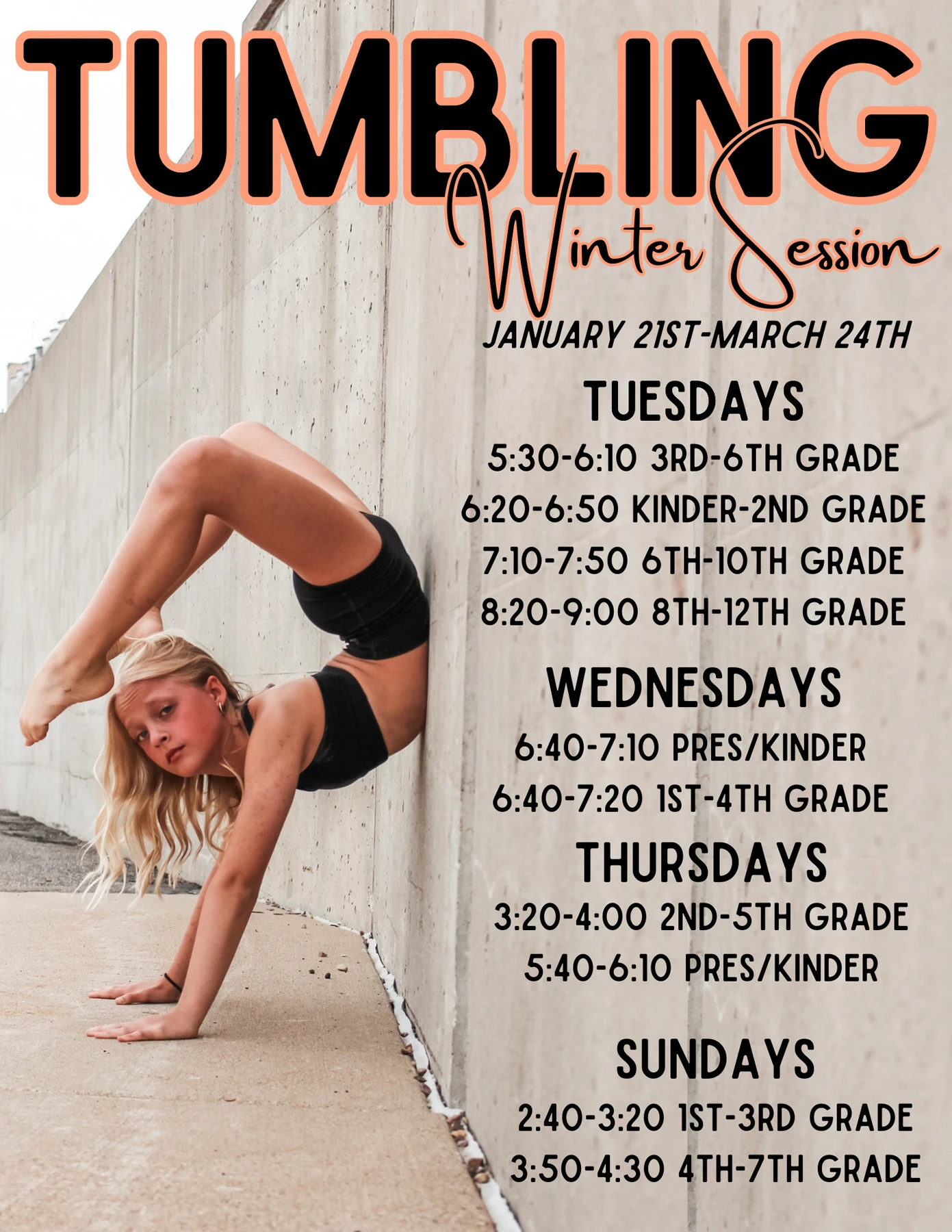 Competitive Classes Spotlight Dance Company